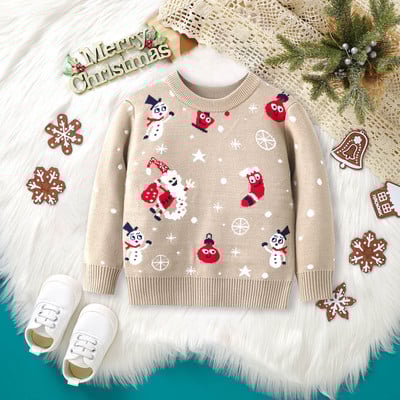 1-6 aastane sügisene poistetüdrukute kampsun Talvine soe väikelapse kampsun pikkade varrukatega jõulumultikad Beebi Pullover Topid свитер