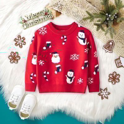 1-6 aastane sügisene poistetüdrukute kampsun Talvine soe väikelapse kampsun pikkade varrukatega jõulumultikad Beebi Pullover Topid свитер