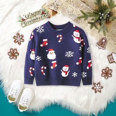 1-6 aastane sügisene poistetüdrukute kampsun Talvine soe väikelapse kampsun pikkade varrukatega jõulumultikad Beebi Pullover Topid свитер