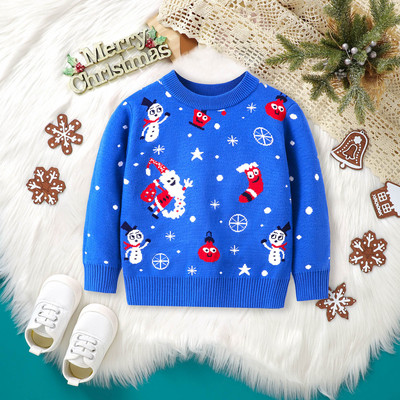 1-6 aastane sügisene poistetüdrukute kampsun Talvine soe väikelapse kampsun pikkade varrukatega jõulumultikad Beebi Pullover Topid свитер