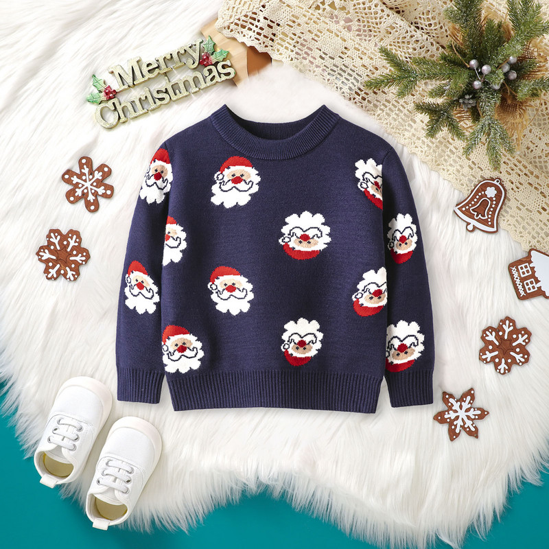 1-6 aastane sügisene poistetüdrukute kampsun Talvine soe väikelapse kampsun pikkade varrukatega jõulumultikad Beebi Pullover Topid свитер