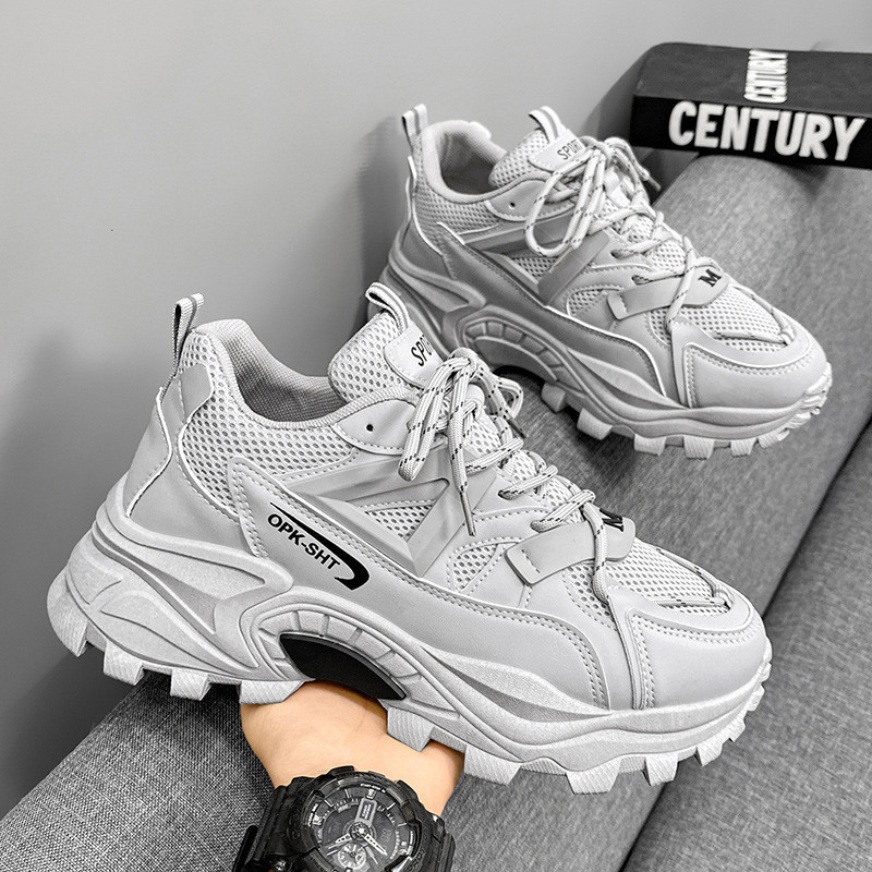 Uued meeste talvejalatsid Trend Mood Noortesport Suurendus Vastupidav hingav Sport vabaajajalatsid välijõusaalis Mugavad liumäed