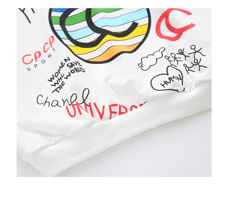 2020. aasta sügisrõivad Korea lasteriided kapuutsiga multikas kampsun Denim-teksad 2 tk Moodsad suured laste ülikonnad 4–13 a.