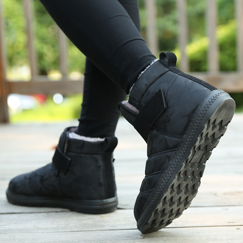 Veekindlad lumesaapad Meeste Naiste Välismood Palus Paks Isolatsioon Puuvillased talvekingad Kulumiskindlad Kingad Mugavad