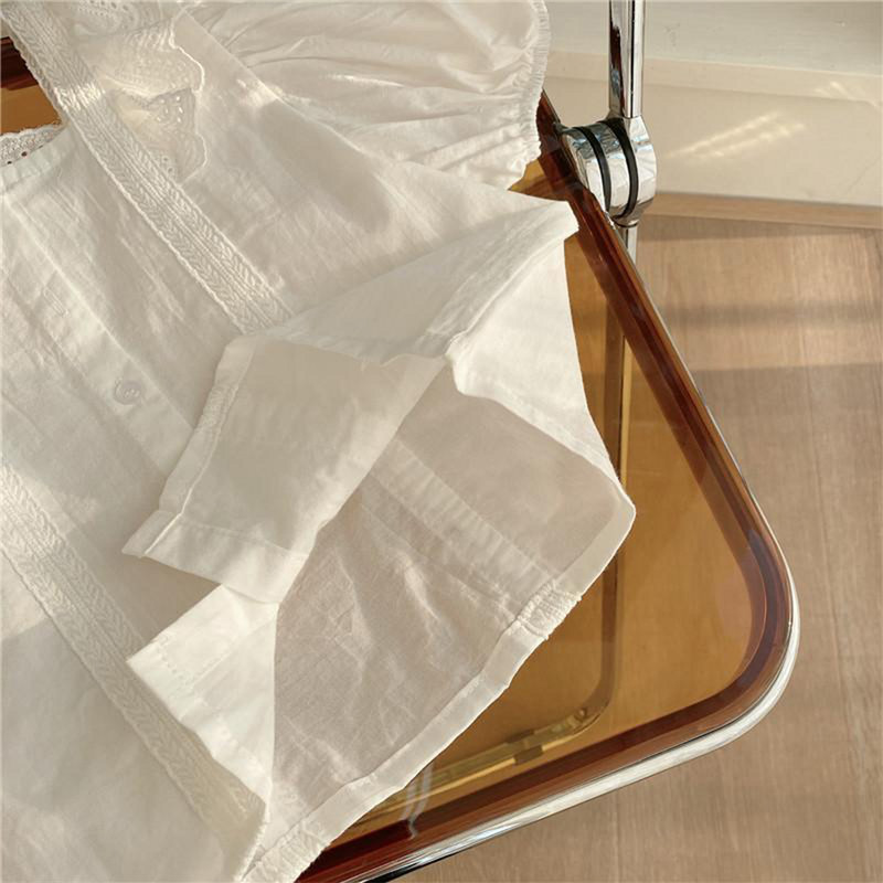 Bear Leader lány öltöny nyár új koreai lányok édes csipke üreges ing hamis két farmer rövidnadrág gyerek ruhák lányok gyerek ruhák