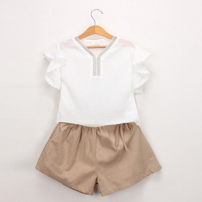 Tüdrukute komplektid Lasteriided Sügis-talv Uus Ruuduline Korea Üliõpilasülikond Koo Kardigan Kampsun + Lühike seelik 2tk Laste Komplektid