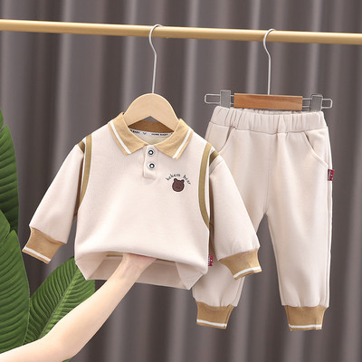 Primăvară Toamnă Copii Bebeluși Băieți Haine sport Tricou cu desene animate Pantaloni 2 buc/seturi Sugari Copii Îmbrăcăminte ocazională Treninguri pentru copii mici