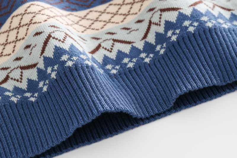 Sügistalvised lasteriided Mood Laste kampsunid Poiste Pullover Soe alumine Niit Laste paksendatud kampsunid 2-6 aastaks