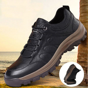 Мъжки ежедневни спортни обувки Нови Four Seasons Outdoor Mountaining Comfort Дишащи леки обувки Модни класически обувки