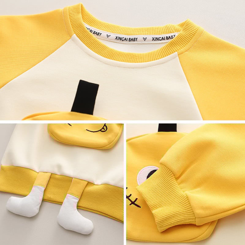 Beebipoiste rõivakomplekt Kevad-sügis spordiülikonnad lastele Multikad 3D Taskuga dressipluusid Püksid 2tk Spordidressid poiste rõivastele