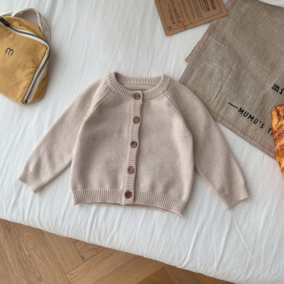 2023 Beebipoisid Tüdrukud Kootud Kampsunid Kampsunid Jakid Lapsed Lapsed Sügistalvemantlid Riided Kootud Riided