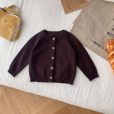 2023 Beebipoisid Tüdrukud Kootud Kampsunid Kampsunid Jakid Lapsed Lapsed Sügistalvemantlid Riided Kootud Riided