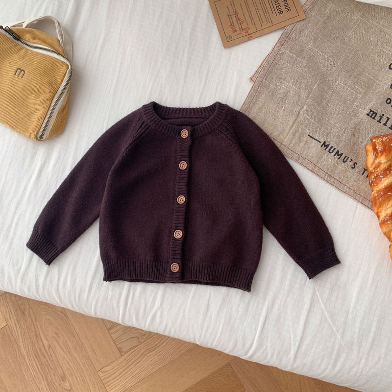 2023 Beebipoisid Tüdrukud Kootud Kampsunid Kampsunid Jakid Lapsed Lapsed Sügistalvemantlid Riided Kootud Riided