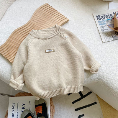 Tüdrukute mood Pullover Beebitüdrukutele talveriided Kampsunid Laste kudumid Laste kampsunid Poiste riided Lühike lasteriided