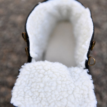 Χειμερινές μπότες Ανδρικές μπότες χιονιού Χειμερινά ζεστά αθλητικά παπούτσια με Fluf outdoor παπούτσια πεζοπορίας Αντιολισθητικά παπούτσια εργασίας για άντρες Μπότες πλατφόρμας