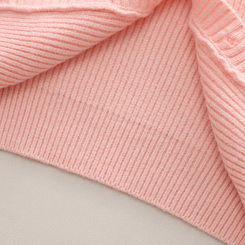 Tüdrukute lilledega tikitud kampsunite komplektid, talvised beebitüdrukute kampsunid, vabaajarõivad, sügisesed lapsed, kollegiaalses stiilis komplekt