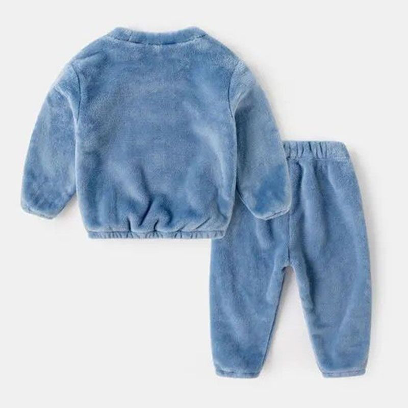 3-7 ani 2 buc Set de îmbrăcăminte pentru copii de iarnă pentru a menține căldura pentru copii și pentru băieți și fete, cadou de Crăciun