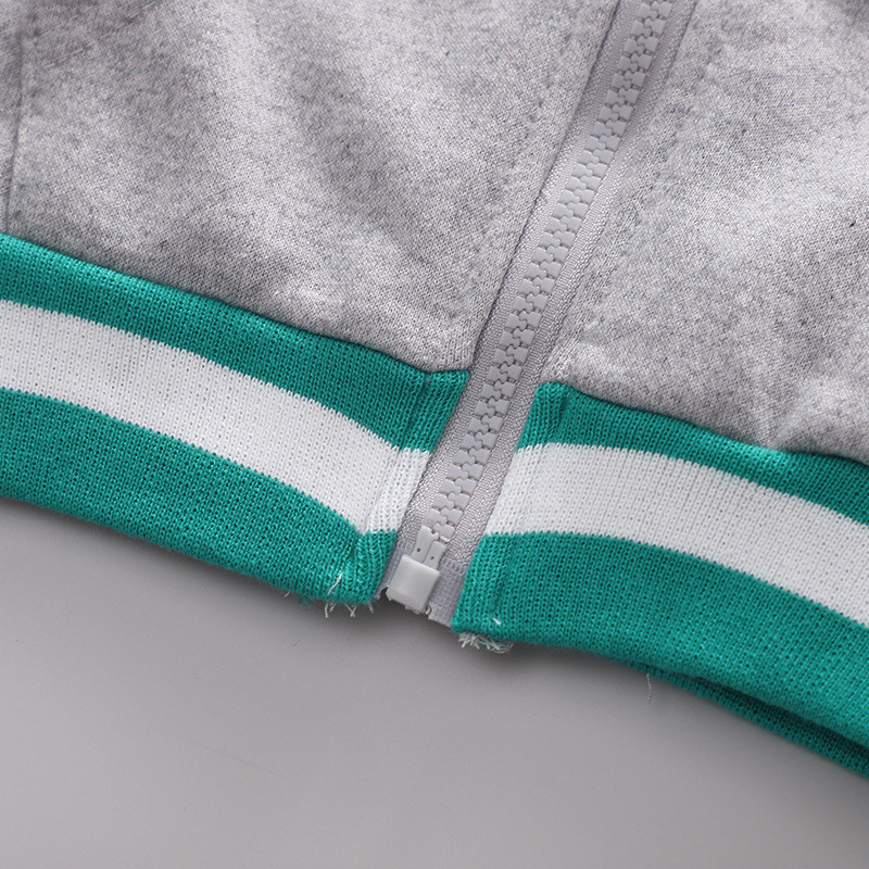 Lasteriiete komplekt Puuvillane väikelapse triibuline jope ja püksid poistele riided riided kevad-sügis beebi laste riiete ülikond