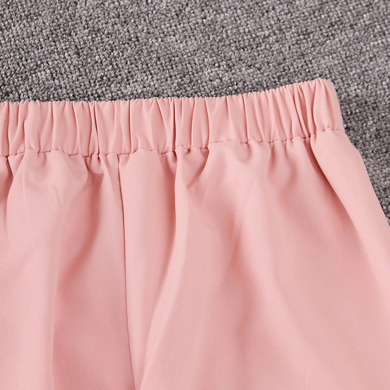 Tüdruk 2023 Kevad- ja sügisriided ülikond taim lillemustriga pikkade varrukatega topp + vabad püksid 2-osalised lasteriided