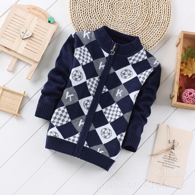 Baba kisgyermek gyerek kabát tavaszi és őszi kötött kabát 80-130 cm magas gyerekpulóverhez G227