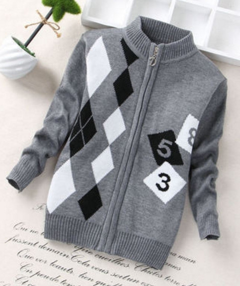 Baba kisgyermek gyerek kabát tavaszi és őszi kötött kabát 80-130 cm magas gyerekpulóverhez G227