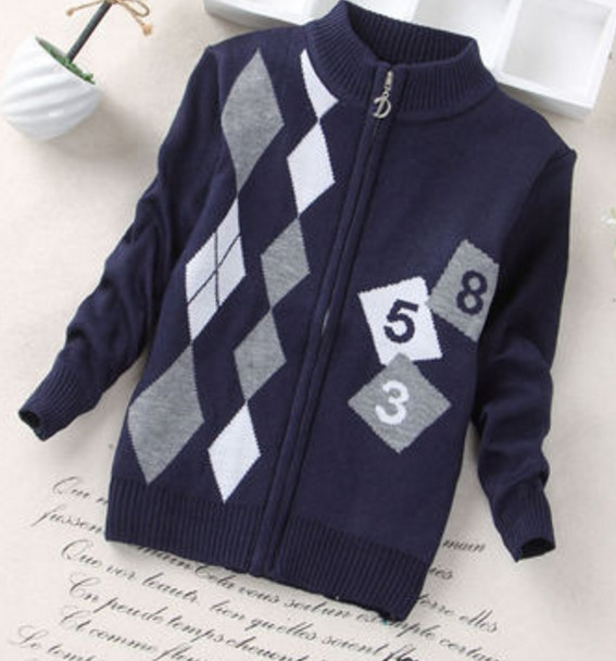 Baba kisgyermek gyerek kabát tavaszi és őszi kötött kabát 80-130 cm magas gyerekpulóverhez G227