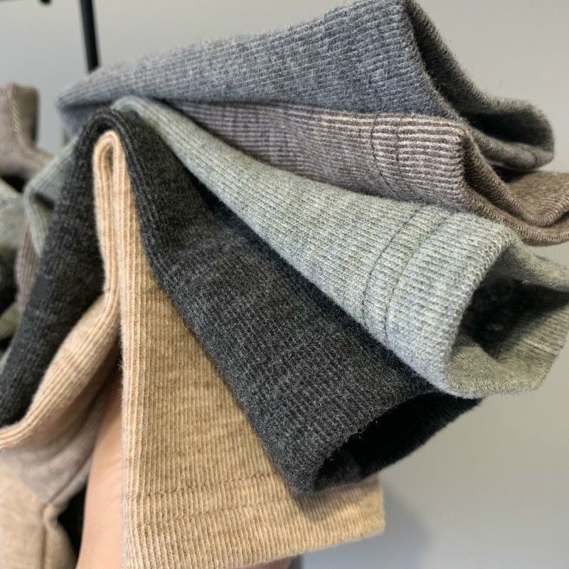 Laste sügistalvine alussärk ühevärviline Palus poolkõrge kaelusega pikkade varrukatega vabaaja T-särk poistele, tüdrukutele, soojad riided