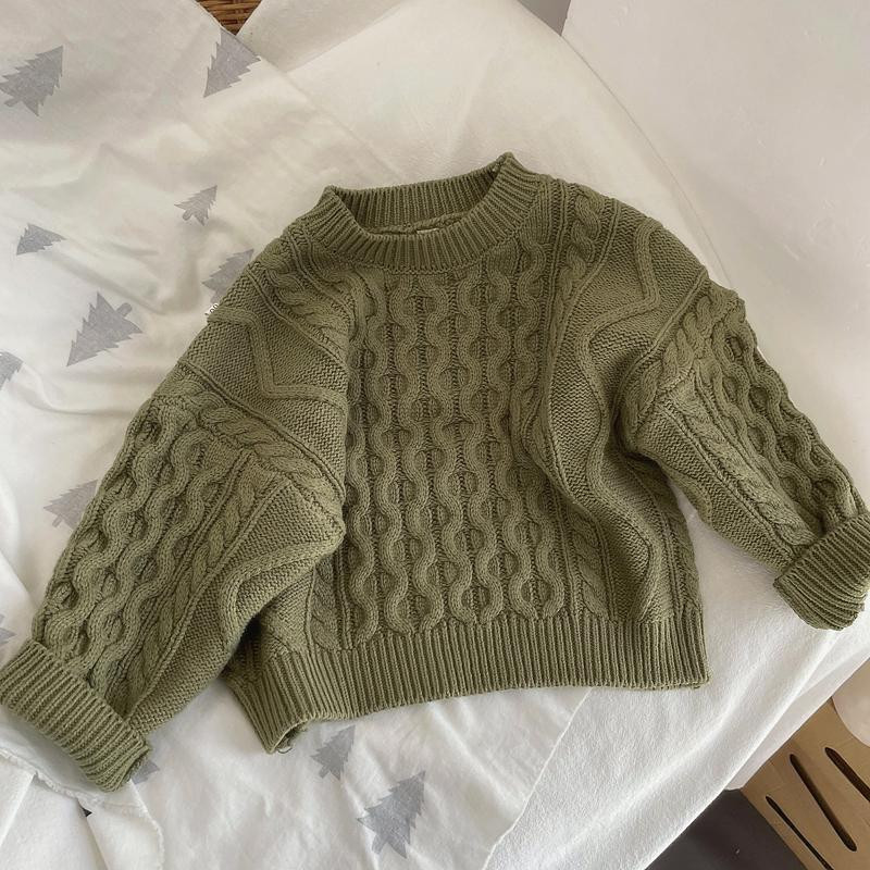 Korea stiilis Tüdrukute Pullover Sviiter Baby Solid Pullover Topid Laste Pullover Kampsunid Lasteriided Sügis Kevad