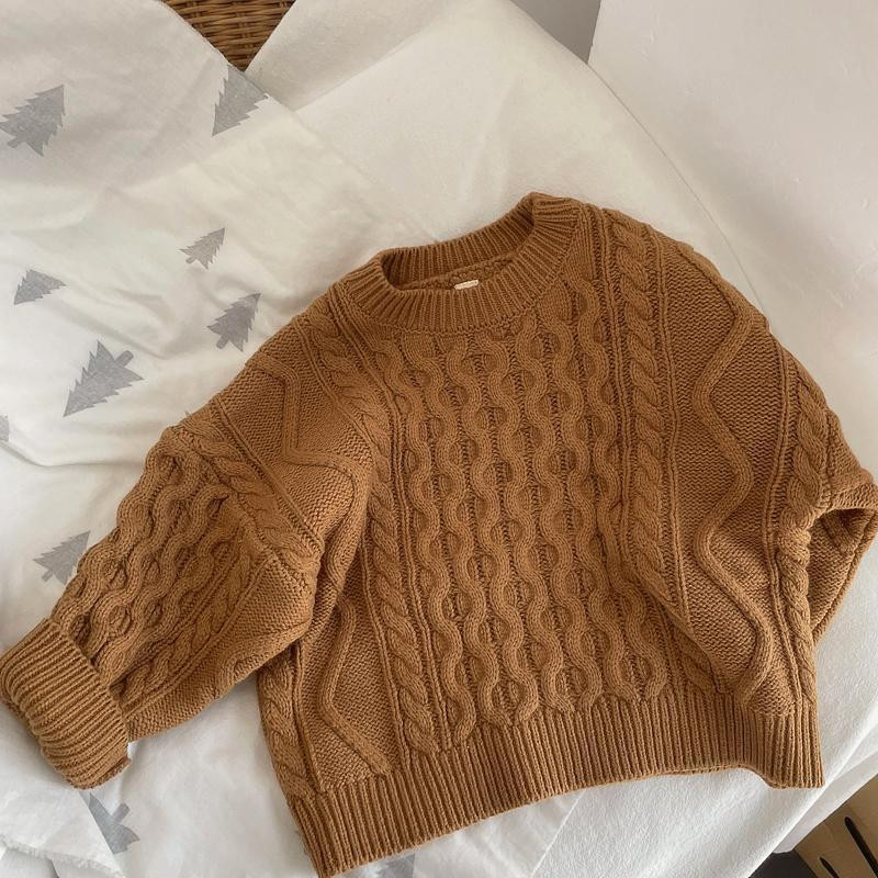 Korea stiilis Tüdrukute Pullover Sviiter Baby Solid Pullover Topid Laste Pullover Kampsunid Lasteriided Sügis Kevad