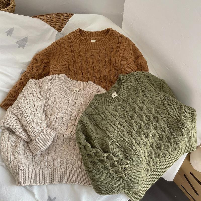 Korea stiilis Tüdrukute Pullover Sviiter Baby Solid Pullover Topid Laste Pullover Kampsunid Lasteriided Sügis Kevad