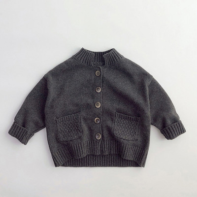 Lapsed Beebi kampsun Jõulud Sügis Talvine Punane Beebi Poiss Tüdruk Kootud Riided Pikad varrukad Laste Väikelaste Kilpkaelusega Pullover Topid