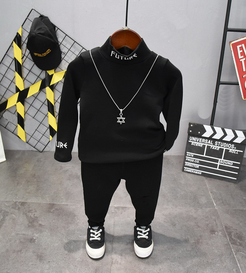 Haine Copii Băieți Primăvară Toamnă Copii Bebeluși Băieți Tricouri + Pantaloni Set ținute 2buc Costum Set haine Bebeluși 2-6 ani