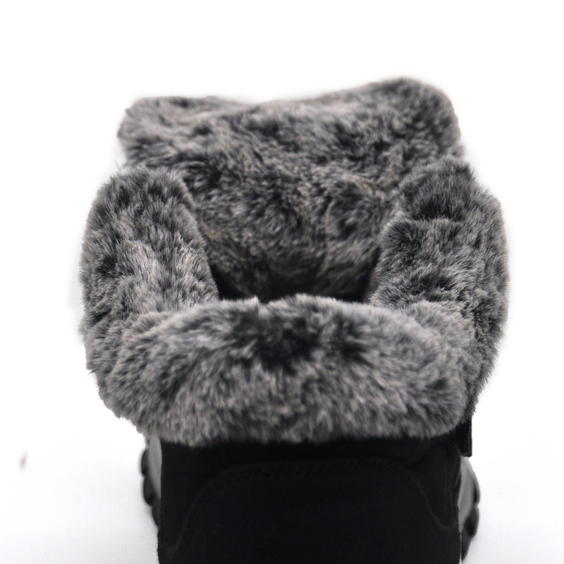 Férfi csizmák kiváló minőségű téli szőrme melegen tartása boka hócsizma Férfi téli gumi munkacsizma férfi tornacipő téli botas