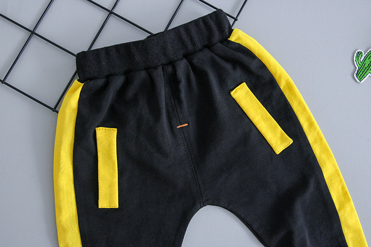 Toamnă Băiat Scrisoare Seturi Casual Tricou cu mânecă lungă + pantaloni 2 piese Costum Baiet Haine bebelusi