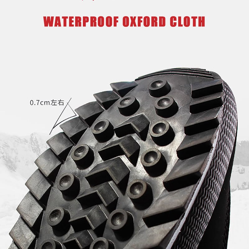 Talvised meeste saapad, suurem suurus 47 Talvised vabaajajalatsid Meeste Unisex poolsaapad Veekindlad Libisemiskindlad Paks Soe Karusnaha Meeste Lumesaapad