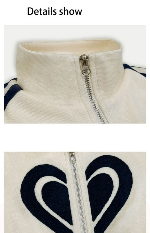 Kevad-sügis tüdrukute puuvillane triibuline tõmblukuga jakk, dressipluus + dressipüksid, koolilapsed, dressid, laste jooksukomplekt 5–14 a.