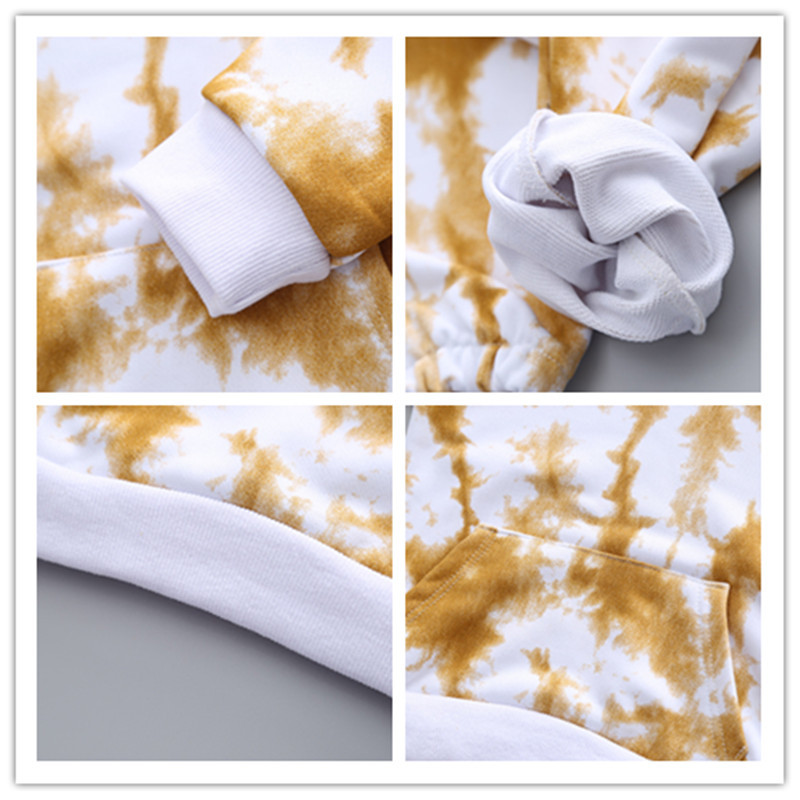 Haine pentru copii de primăvară toamnă Costum cu glugă cu mânecă lungă pentru băieți Haine casual+pantaloni Seturi 2 piese