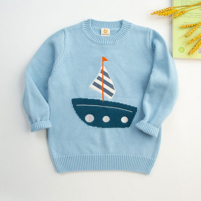 27 last Väikelapsed Beebi kootud kampsun poistele Talveriided Laste džemprid Topid Sebra mustriga Pullovers Mantel 2–7 aastat