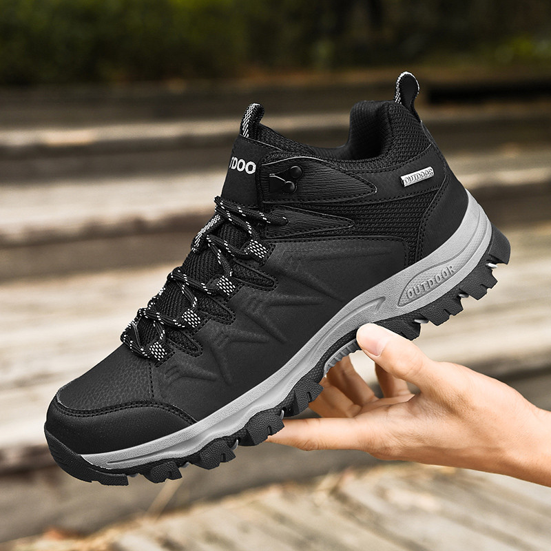 Õues hingavad meeste saapad Sügismood Kausaalsed tossud Kingad Suured Mugavad meeste saapad Klassikalised matkasaapad