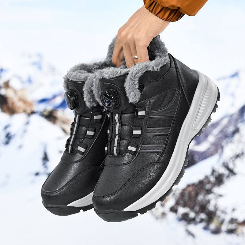 2023. aasta talvised nahast saapad Meeste jalanõud Veekindlad saapad Meeste plüüsis Hoia soojas Tossud Mees Õues Pahkluu Lumesaapad Vabaajajalatsid