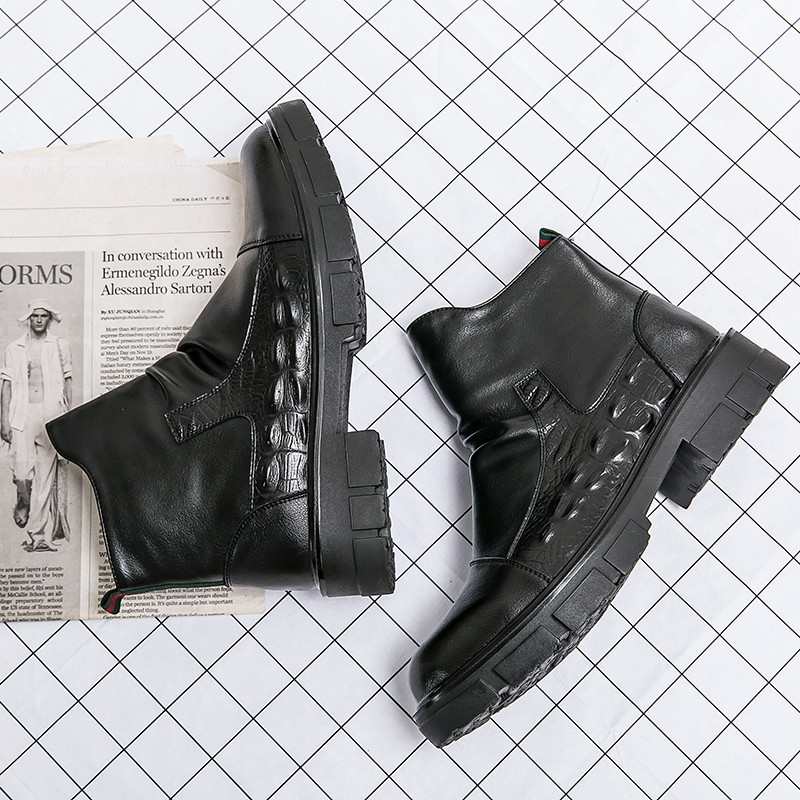 2023. aasta uued Chelsea saapad, meeste kingad, PU pruunid, moed, mitmekülgsed ärilised vabaaja Briti stiilis tänavapeorõivad, klassikalised poolsaapad