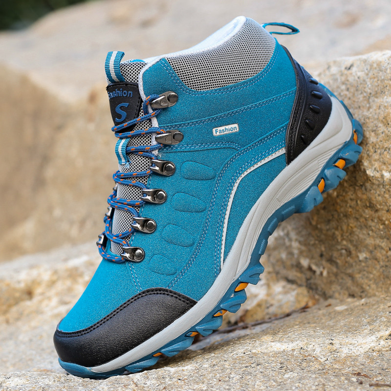 2023 Cizme noi pentru bărbați, alpinism în aer liber, pantofi respirabili pentru bărbați, cizme de lucru, cizme de drumeție pentru bărbați, pantofi de antrenament anti-alunecare.