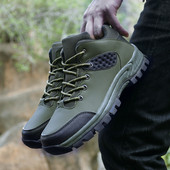 Uued talvejalatsid libisemiskindlad välimatkasaapad Meeste saapad Moodsad veekindlad ronimissaapad Meeste sporditossud suured