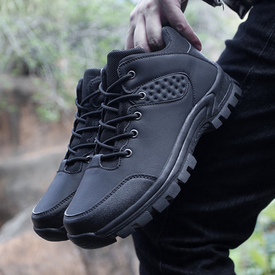 Uued talvejalatsid libisemiskindlad välimatkasaapad Meeste saapad Moodsad veekindlad ronimissaapad Meeste sporditossud suured