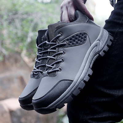 Uued talvejalatsid libisemiskindlad välimatkasaapad Meeste saapad Moodsad veekindlad ronimissaapad Meeste sporditossud suured