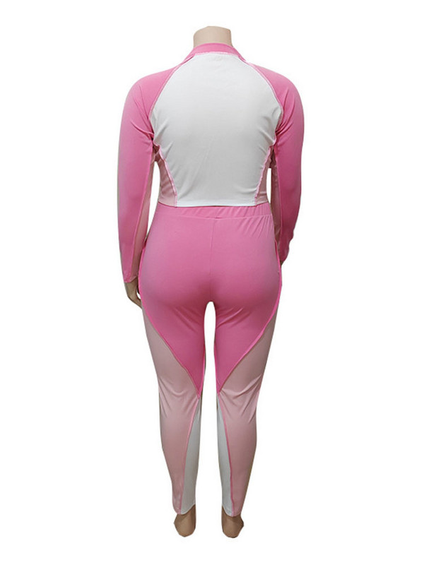 Suures suuruses naiste spordidress, naiste kaheosaline komplekt pikkade varrukatega fitnessi joped ja püksid talvekomplektid terved 3xl 4xl 5xl 6xl