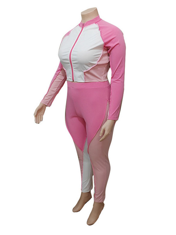 Suures suuruses naiste spordidress, naiste kaheosaline komplekt pikkade varrukatega fitnessi joped ja püksid talvekomplektid terved 3xl 4xl 5xl 6xl