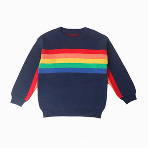 1-6a Beebi Tüdrukute Kampsun Sügis Talvine Beebi Poisi Kampsun Poisid Tüdrukud Triibulised Lasteriided Lasteriided