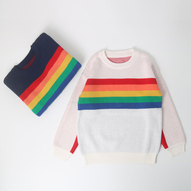 1-6a Beebi Tüdrukute Kampsun Sügis Talvine Beebi Poisi Kampsun Poisid Tüdrukud Triibulised Lasteriided Lasteriided