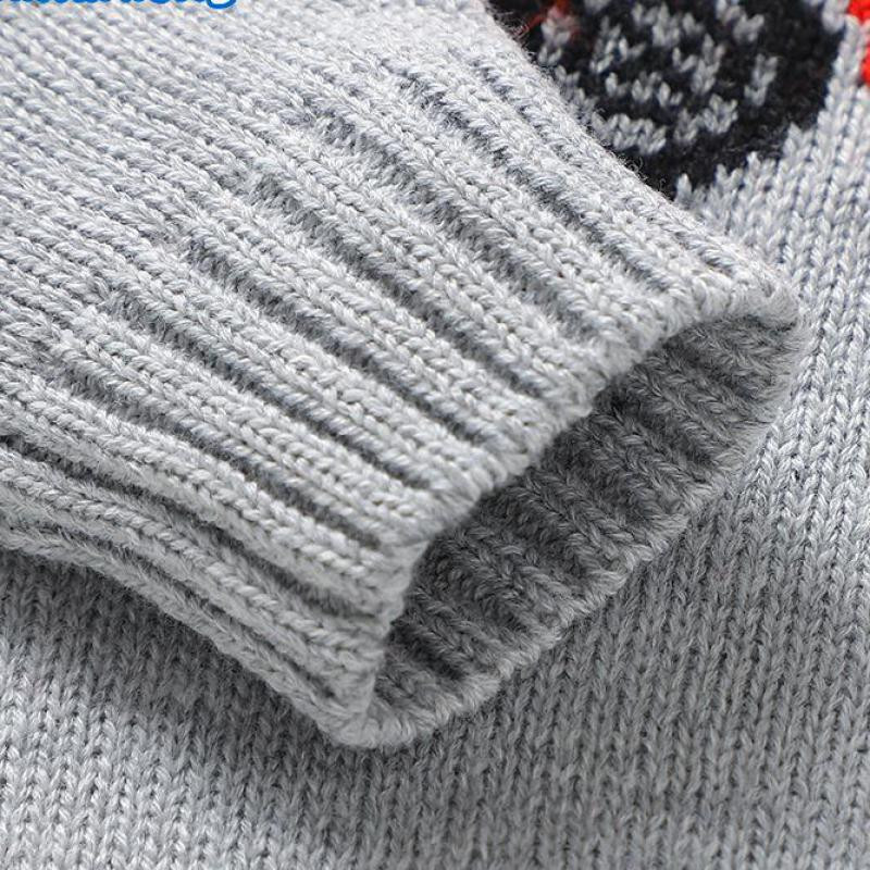 Nou Toamnă Iarnă Crăciun Tricot Copii Copii Băiat Desene Animat Mașină Pulover Tricotat Fată Moda Sugari Casual Topuri calde